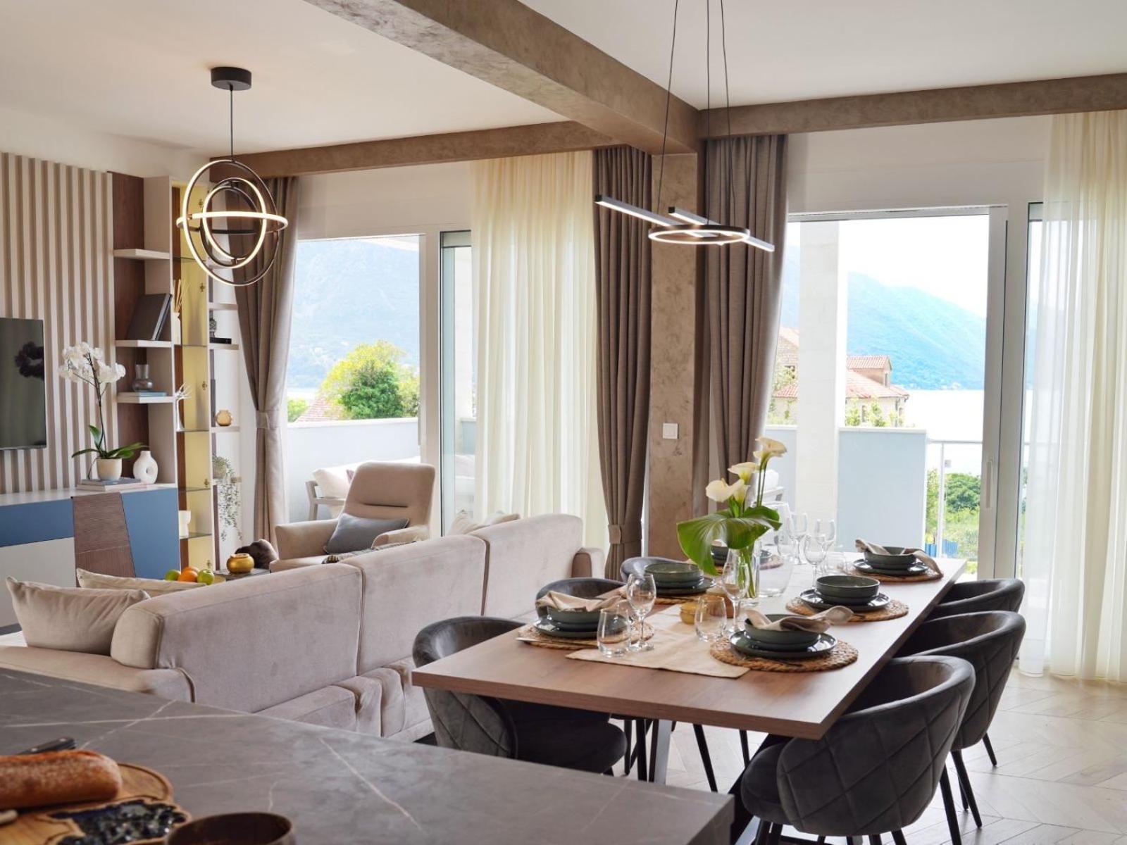Luxury Apartment Vasilisa Kotor Bagian luar foto